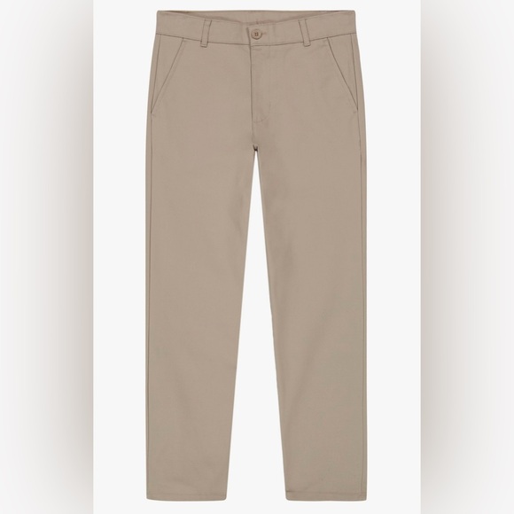 BOYS NAUTICA KHAKI PANTS - Picture 1 of 7